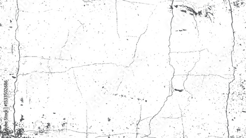 Weathered textured white wall with cracks and grunged details grunge background for design projects vintage and retro style elements