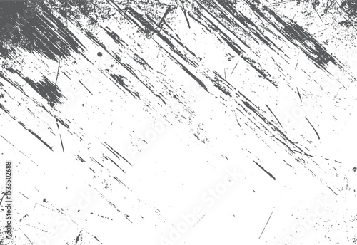 Textured grunge overlay with scratches and marks for adding distressed effect to digital designs and artwork