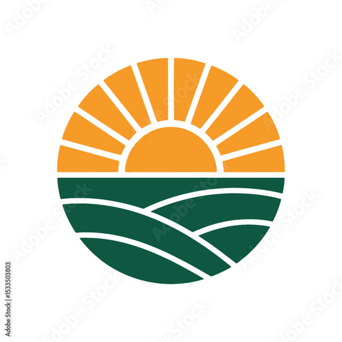 Modern Solar Energy Logo Design