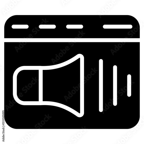 sound designer glyph icon