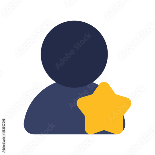 user role flat icon
