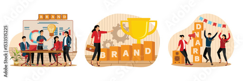 Branded workshop concept. Branded workshop concept. Brand even.