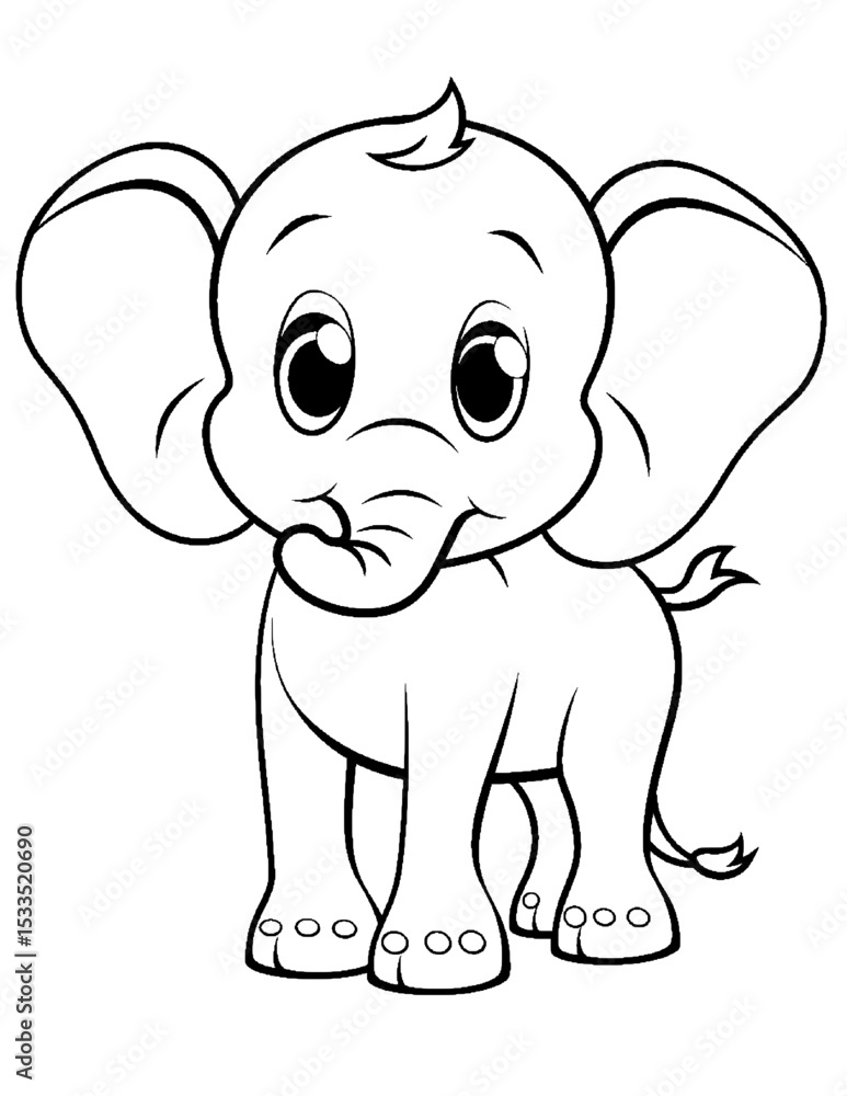 Fototapeta premium Coloring pages for kids