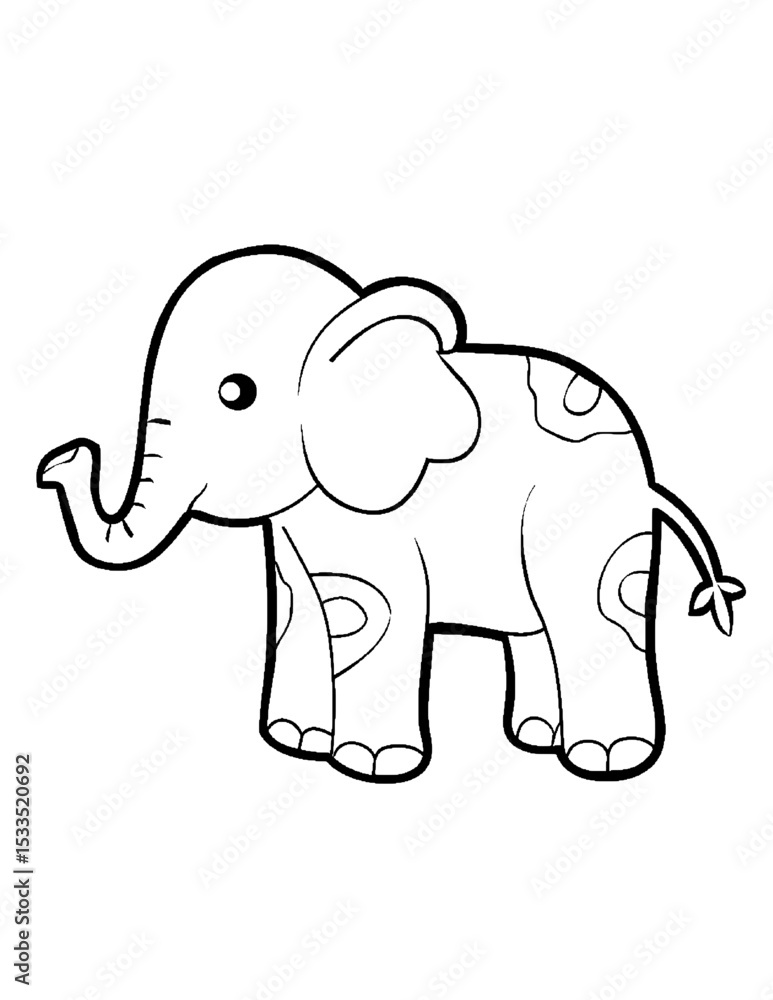 Fototapeta premium Coloring pages for kids