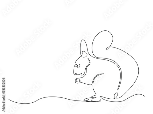 Cachalot or sperm whale single outline illustration. Continuous line art drawing of sperm whale.