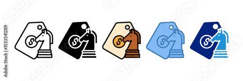Pricing Strategy Icon Element For Design
