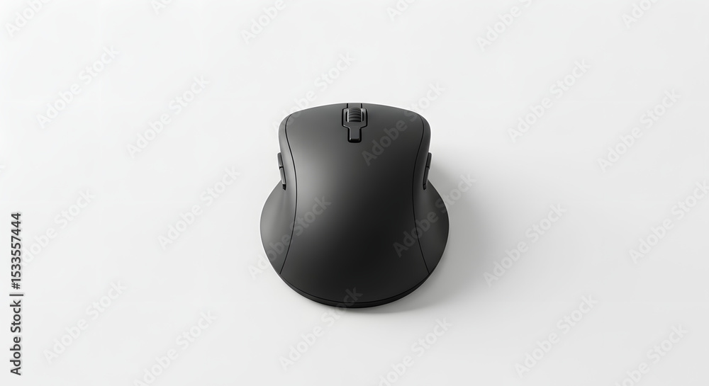 black computer mouse black computer mouse