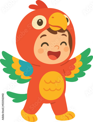 Joyful Parrot Costume