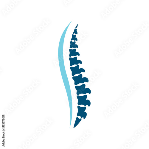 spine pain treatment and therapy logo design