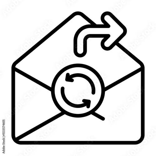 Auto Reply Email Icon