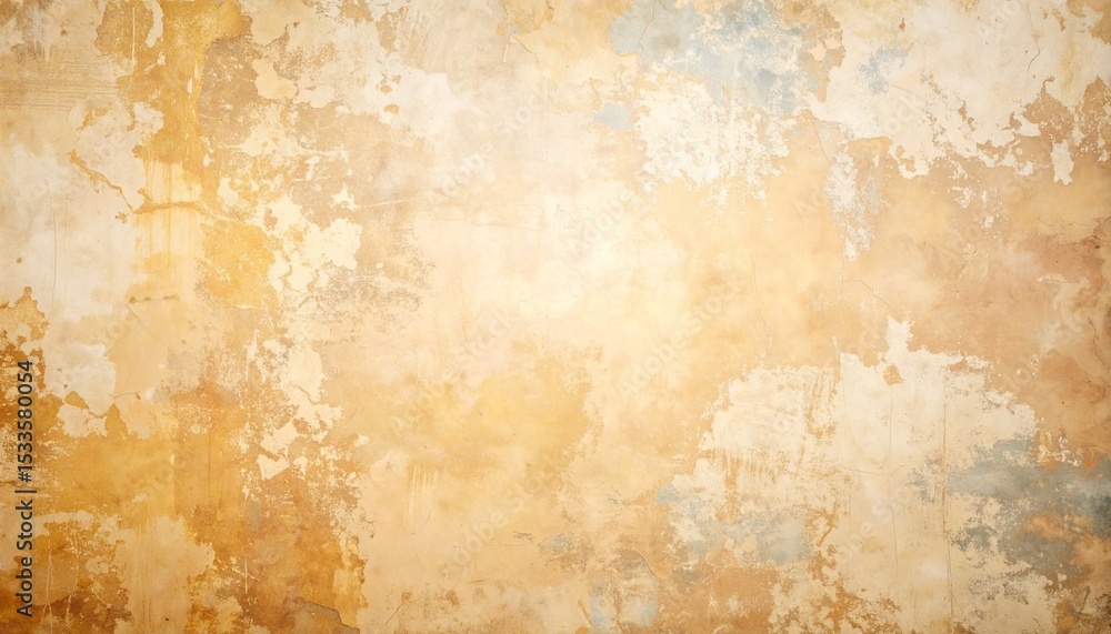 Obraz premium Distressed Beige Wall Texture Background Old Grunge Vintage Wall Design