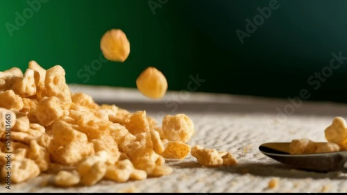 potato chips on wooden background