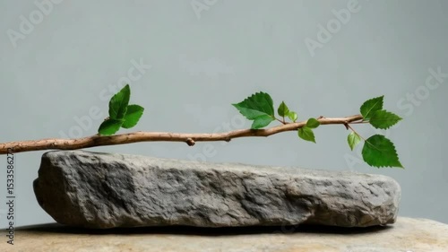 tree on rocks