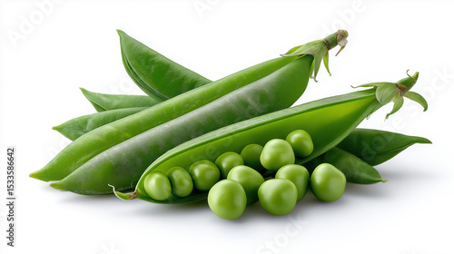 Fresh Green Peas Healthy and Nutritious Snack