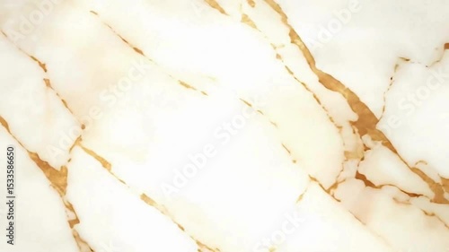 Luxurious marble surface adorned with graceful golden streaks