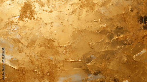 Golden Silk and Metallic Texture Background – Luxurious Abstract Design