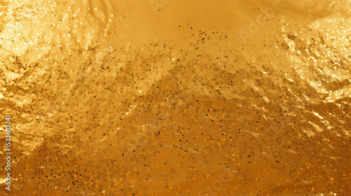 Golden Silk and Metallic Texture Background – Luxurious Abstract Design