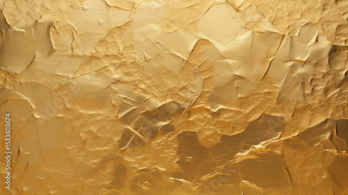 Golden Silk and Metallic Texture Background – Luxurious Abstract Design
