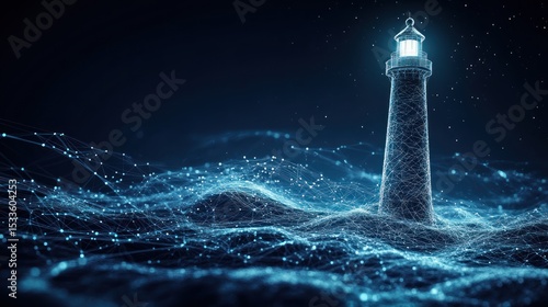 Digital lighthouse on a network sea