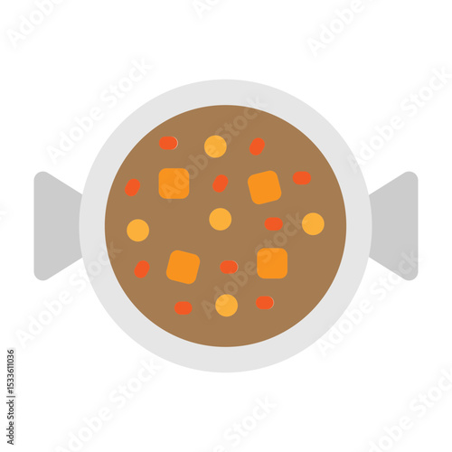 Goulash Vector Flat Icon Design