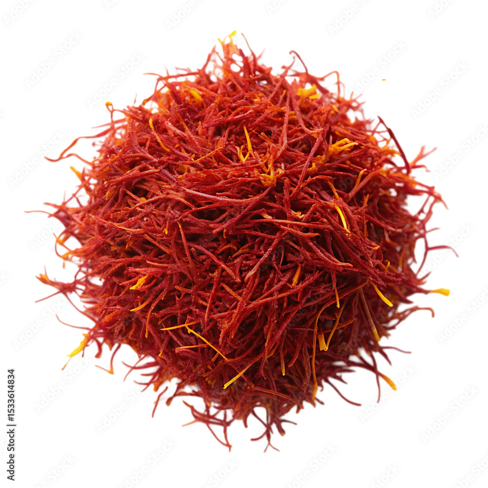 Fototapeta premium Premium Saffron Spice: Culinary Uses & Health Benefits