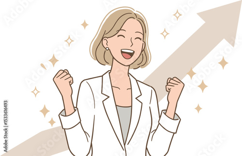 Blonde businesswoman with a cigarette, a lady with a gun, and a young woman smiling, showing her beauty and professional health