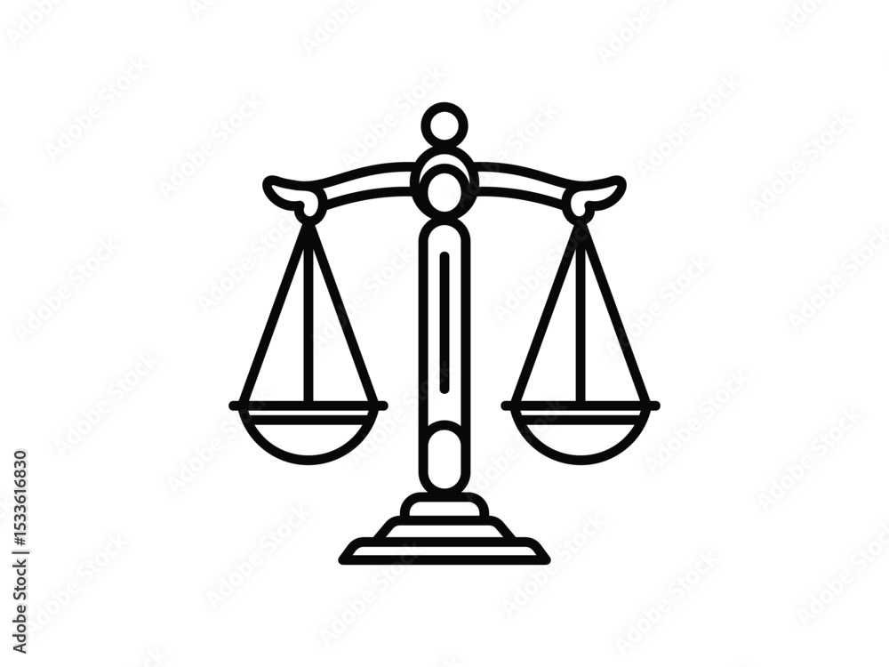 Scales of Justice Legal Symbol, Law Firm Logo Design Scales of Justice Legal Symbol, Law Firm Logo Design