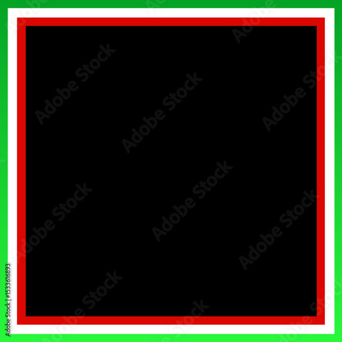 Italy flag photo frame background 