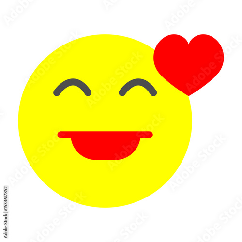 Positive Vibes Vector Flat Icon Design