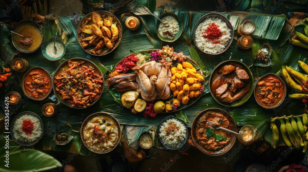 Fototapeta premium Diverse Tropical Feast