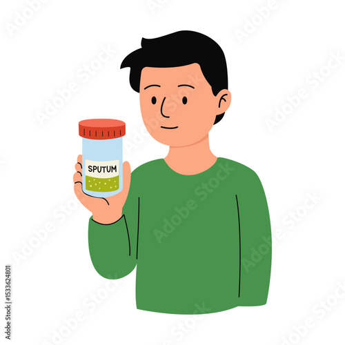 mycobacterium tuberculosis infection disease concept.
