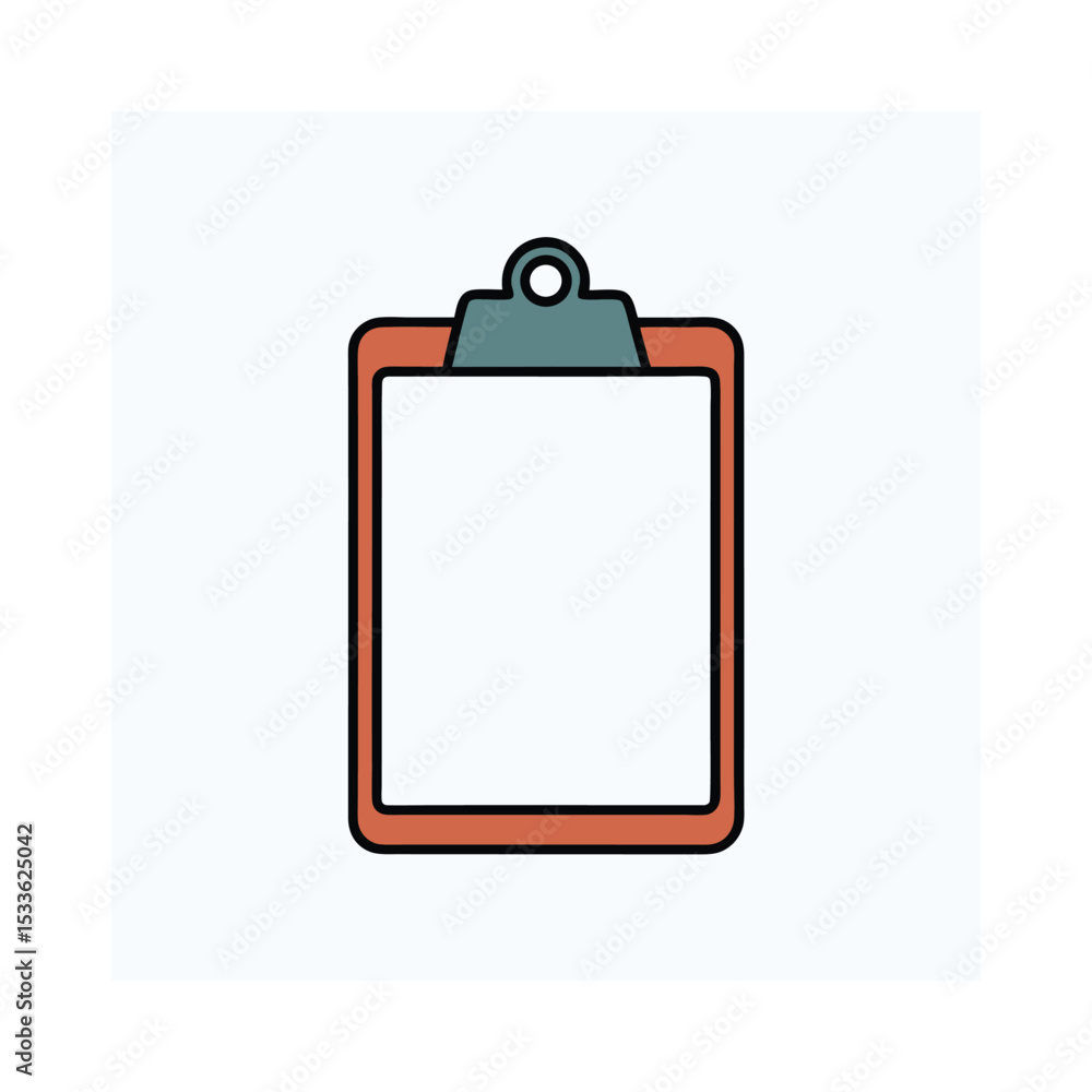 Clipboard Icon (white background) Clipboard Icon (white background)