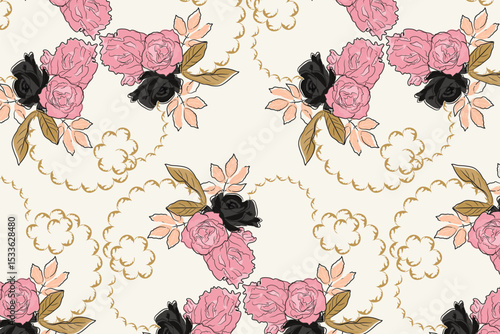 Light, romantic florals in pastel shades just right for modern weddings, minimal branding, and curated stationery