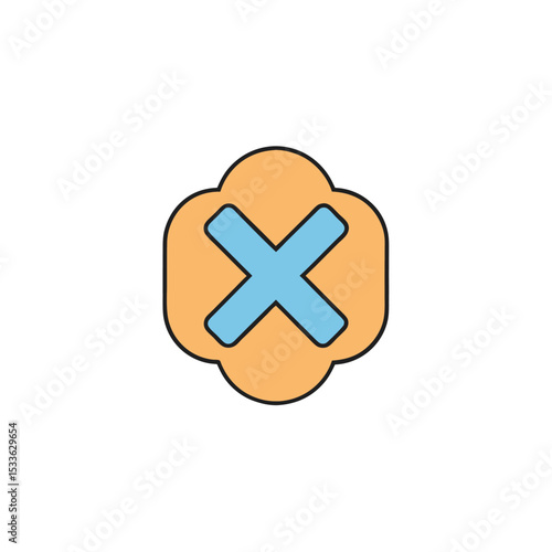 Close Icon (white background)