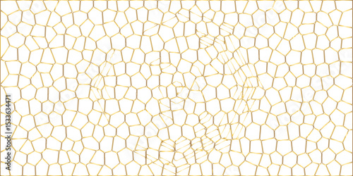 Abstract golden hexagon graphic ornament. arabian Stylish Seamless pattern on white background. Creative design. Design for book, notebook and calendar covers. high quality textile design, vector .	