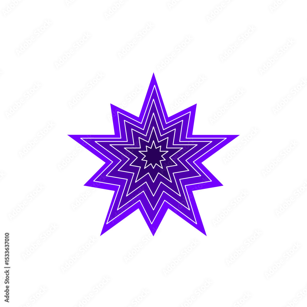 Double Star hypnotic icon Double Star hypnotic icon