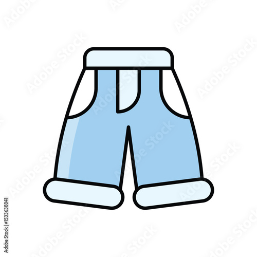 Children Short Icon vector