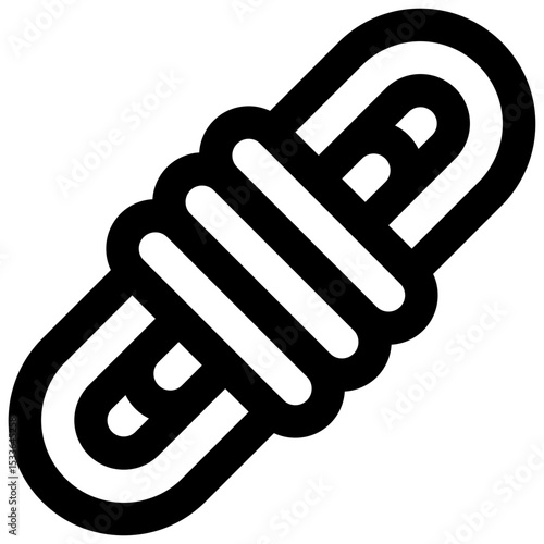 Float line. Editable stroke vector icon.