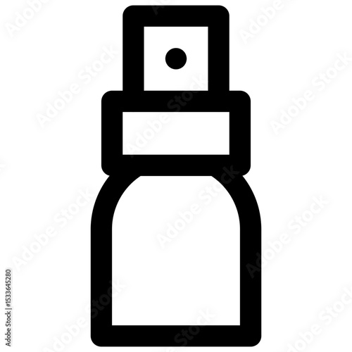 Mask defogger. Editable stroke vector icon.