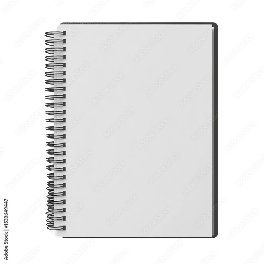 notebook isolated on white background notebook isolated on white background