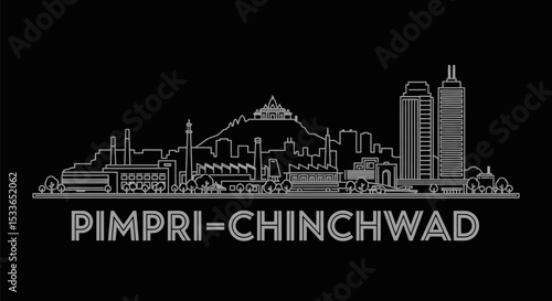 Pimpri Chinchwad Skyline.