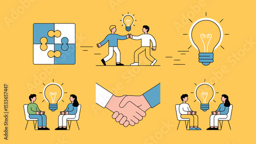 Collaborative Teamwork and Innovative Ideas