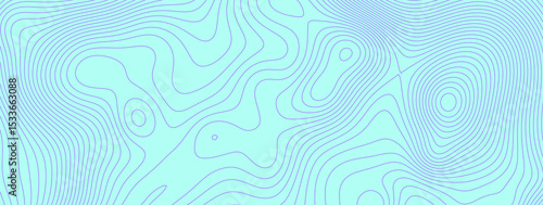 Motif topographique pour arrière-plan moderne , tracé de courbes de niveaux