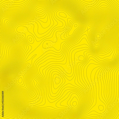Motif topographique pour arrière-plan moderne , tracé de courbes de niveaux