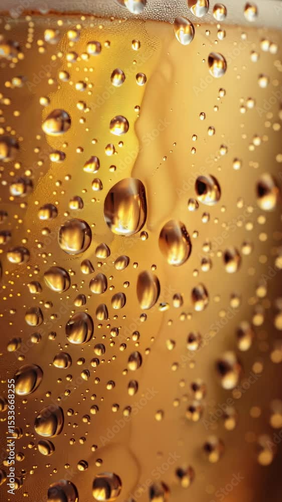 Close-up of beer bubbles and froth texture Close-up of beer bubbles and froth texture