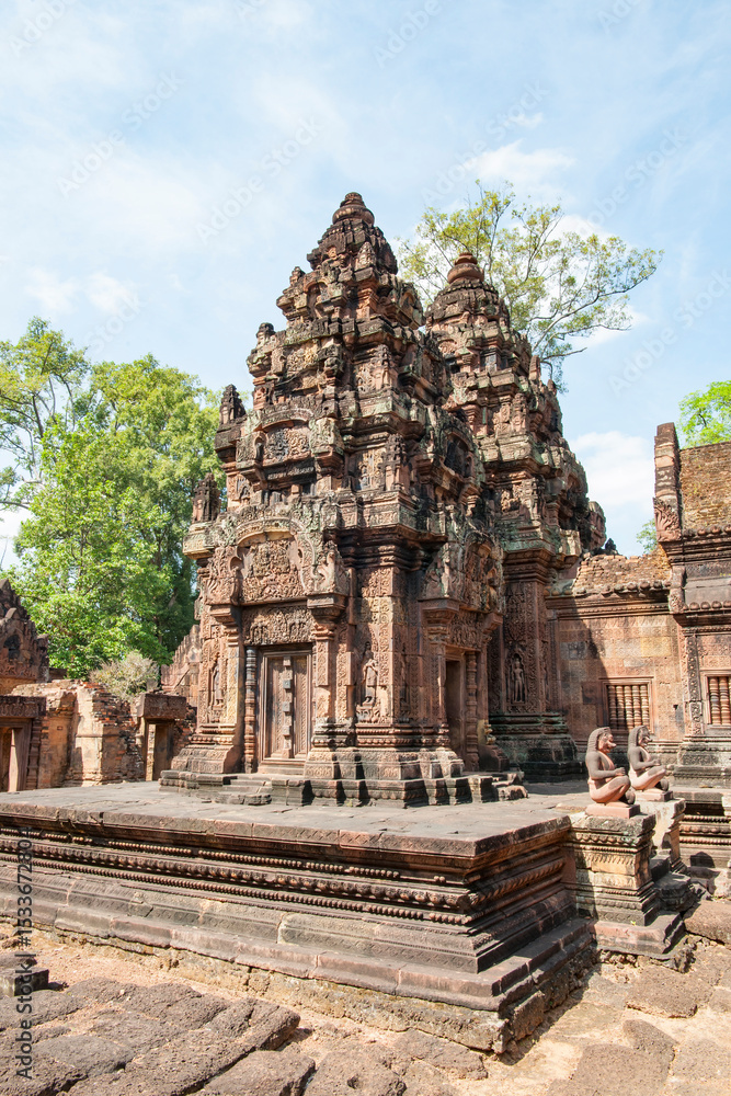 Naklejka premium Cambodia Angkor, Travel