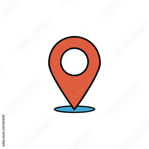 Location Icon (white background)