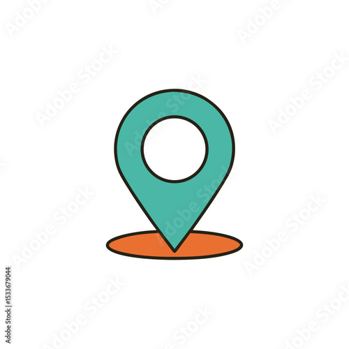 Location Icon (white background)