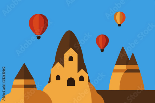 Cappadocia Hot Air Balloons A Breathtaking Landscape of Fairy Chimneys and Scenic Flights