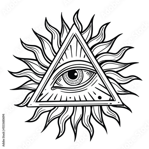 “Inner Sight” – All-Seeing Eye Symbol